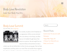 Tablet Screenshot of bodyloverevolution.com